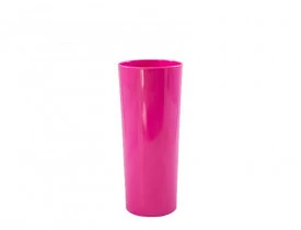 Copo Long Drink Rosa Pink Leitoso 350 ml - Unidade