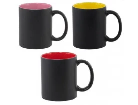 CANECA MAGICA PRETO FOSCO - INTERNO COLORIDO