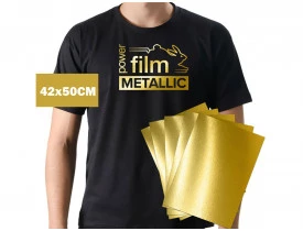 POWER FILM METALLIC 42x50CM OURO 