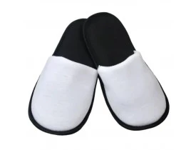 PANTUFA ADULTA - PRETO/BRANCO PARA SUBLIMAÇÃO