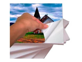 Papel Fotográfico A4 Glossy Adesivo 135g 100 fls