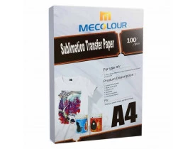 Papel Sublimático Mecolour  A4 - 100 Folhas