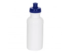 Squeezer Plastico Para Personalizar 500ml - TAMPA AZUL ESCURO