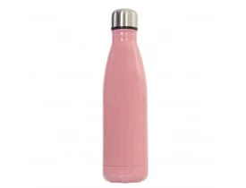 SQUEEZE TERMICA INOX ROSA 450ML PARA SUBLIMAÇÃO