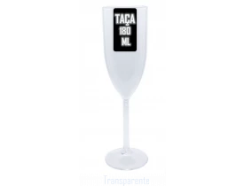 Taça Acrilica Transparente 180 Ml - UNIDADE