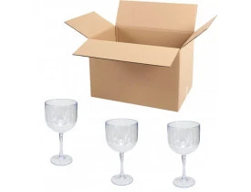 Taça Gin Transparente 580 Ml Caixa C/ 50 Unidades 