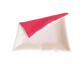 CAPA DE ALMOFADA PARA SUBLIMAÇÃO 40x40 BRANCO VERSO VERMELHO