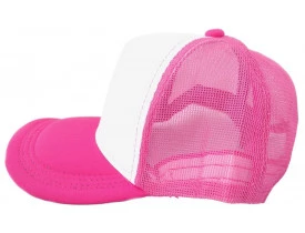BONE TRUCKER PINK FRENTE BRANCA PARA SUBLIMAÇÃO