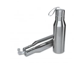 GARRAFA AÇO INOX - ESPORTE - TERMICA - PRATA - 450 ML PARA SUBLIMAÇÃO
