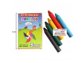  MINI GIZ DE CERA 5 CORES 11 G