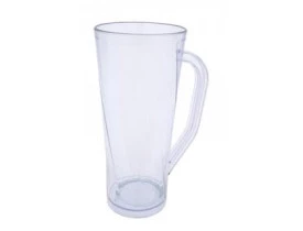 Canecas Long em Acrilico 400ml Transparente 