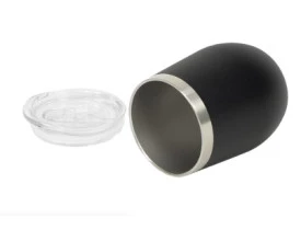 Copo Térmico Tampa Acrílico Preto 350ml