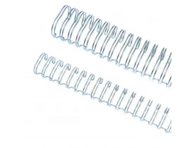 WIRE-O PARA ENCADERNACAO 2X1 A4 PRATA 7/8 PARA 180 FLS	