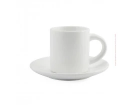 Xícara de Café com Pires Para Sublimação 88ml
